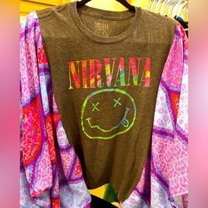 Nirvana Upcycled Tshirt